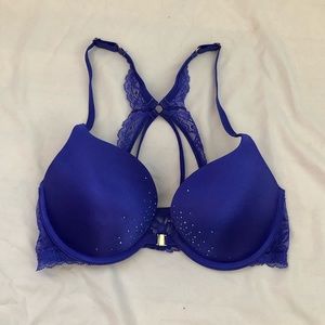 🍑BRAS 2/$15🍑 Blue Gems Back Push-Up Bra 32C